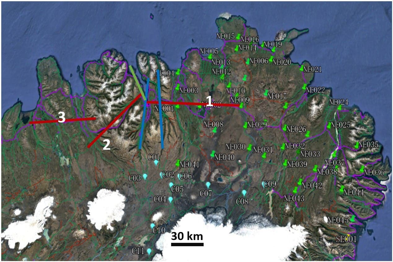 Umfangsmiklar rannsóknir á jarðskorpu Íslands og jarðhitaleit