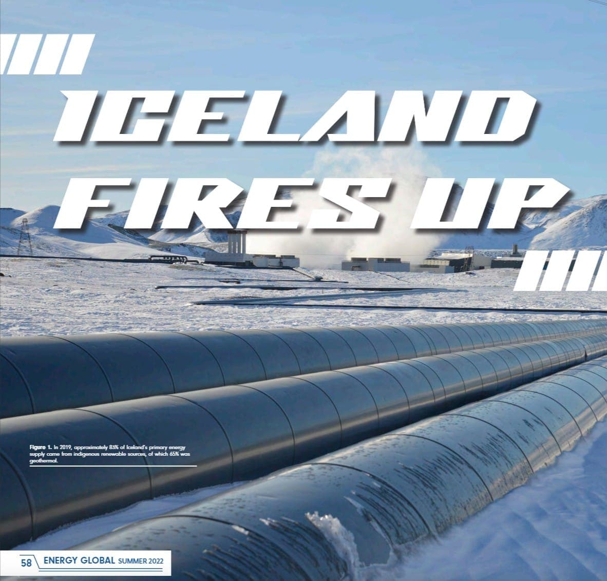 Umfjöllun um jarðhita í tímaritinu Energy Global