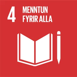 Heimsmarkmið 4: Menntun fyrir alla Heimsmarkmið 4: Menntun fyrir alla